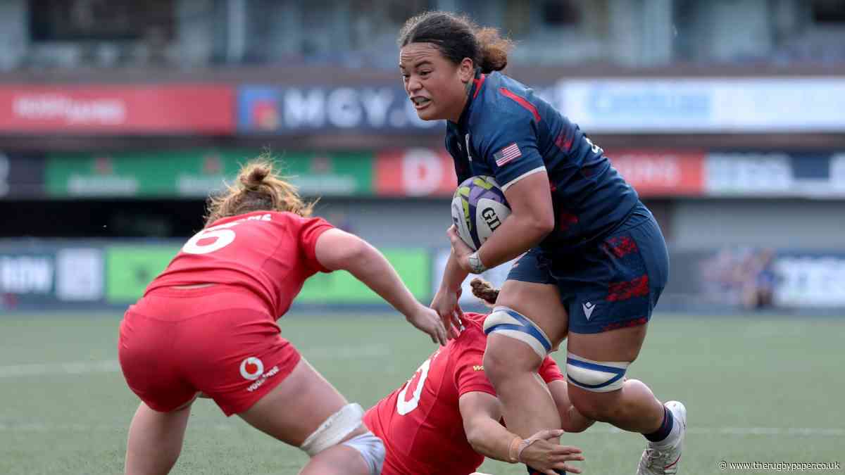 Wales 24-26 USA: Freda Tafuna power show too much for the Welsh
