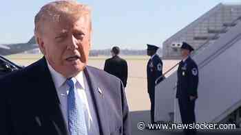 Donald Trump reageert op arrestaties na verdachte busjes bij vliegbasis VS