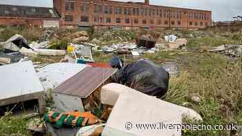 Abandoned Vauxhall housing project targeted by fly tippers as firm collapses into administration owing millions