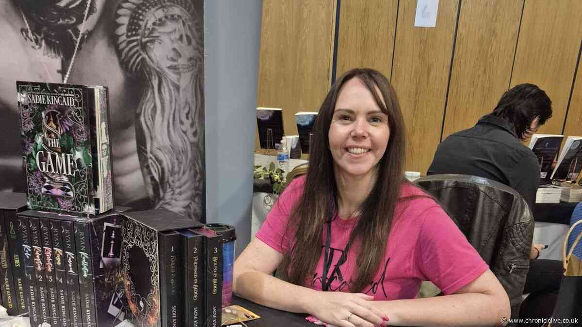 I got to meet number 1 Amazon bestsellers at Newcastle's first romansty festival