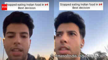 Delhi man living in Canada says quitting Indian food transformed his body, sparks debate