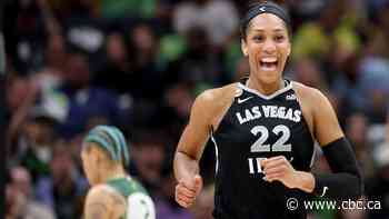 A'ja Wilson wins AP WNBA Player of the Year for 3rd straight year; Angel Reese top defensive player