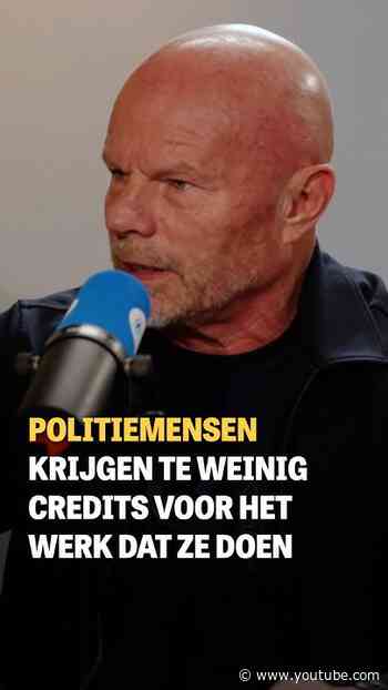 Politiemensen krijgen te weinig credits voor het werk dat ze doen.