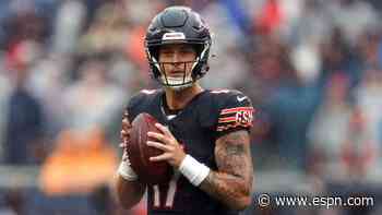 Bears QB Bagent clears protocol, but Keenum expected to start vs. Eagles