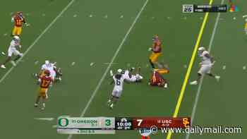College football fans furious after learning punishment for USC star who left rival QB in hospital with 'disgusting' hit