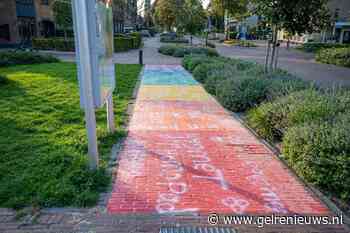 Regenboogpad voor vijfde keer beklad