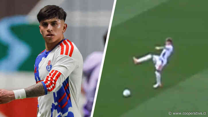 [VIDEO] Maxi Guerrero pifió en la primera jugada tras renaudación del duelo entre Everton y la U