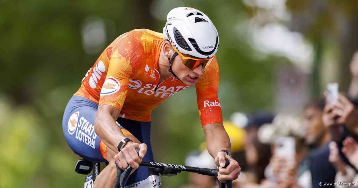 Brandon McNulty zorgt voor daverende verrassing en pakt wereldtitel, brons voor dappere Mathieu van der Poel