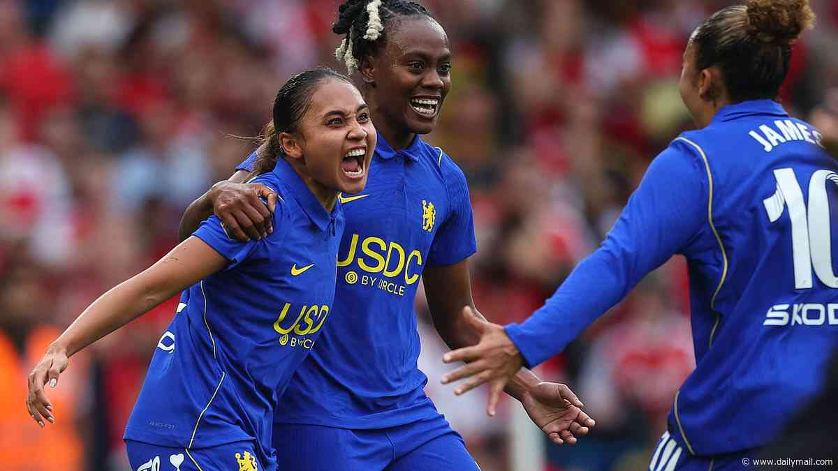 Are Arsenal already out of the title race? Ruthless Chelsea expose familiar flaws as Renee Slegers feels the heat after 1-0 derby defeat, writes TARA ANSON-WALSH