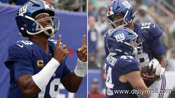 Giants quarterback Jameis Winston makes humiliating mistake in first game as starter after Jaxson Dart injury