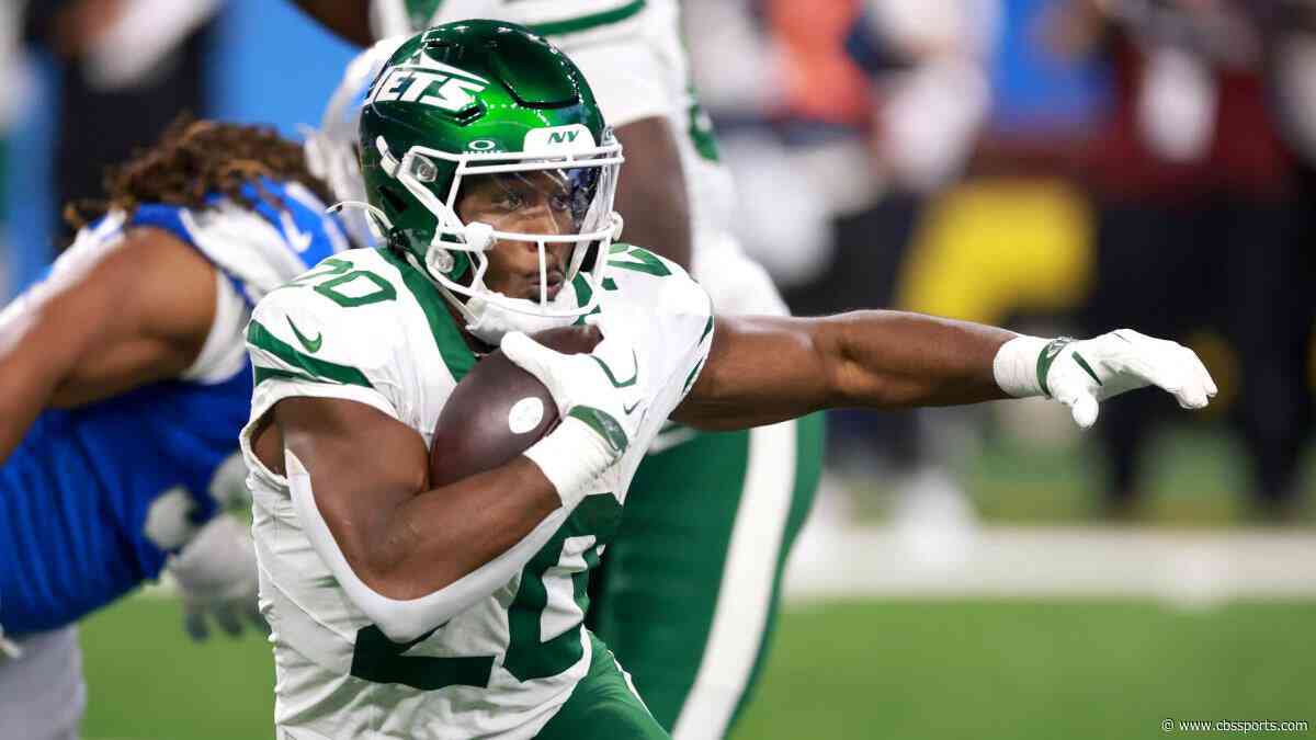 Jets' Breece Hall ruled out for game with thigh injury against Lions