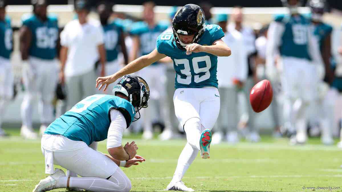 NFL's first 70-yard field goal almost happens: Jaguars' Cam Little barely misses on historic attempt