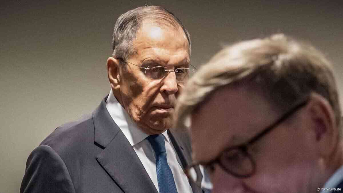 CDU-Mann tobt wegen Lawrow-Treffen: „Nichts erreicht außer falschen Hoffnungen und Verwirrung“