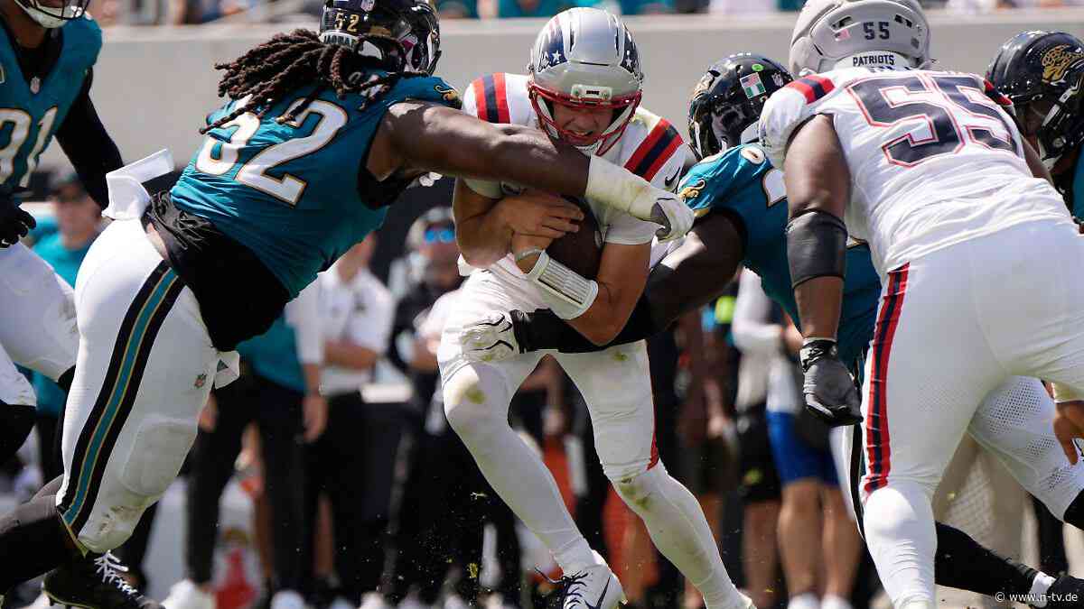 Kantersieg für Jaguars: Katastrophenvorstellung von Maye versenkt Patriots