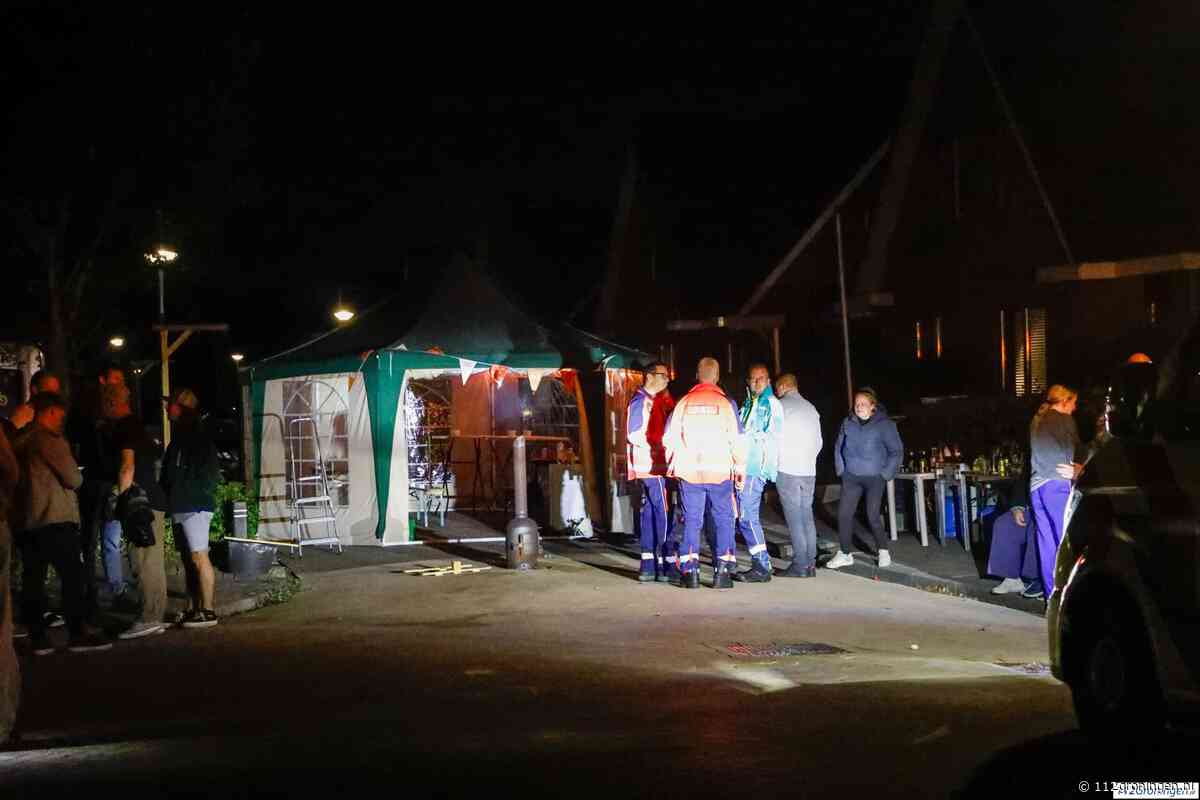 Ernstig incident tijdens buurt BBQ in De Wilp, vuurkorf ontploft (update)