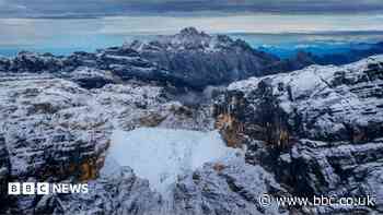 The treasured 'eternal snow' on this tropical island is about to disappear forever