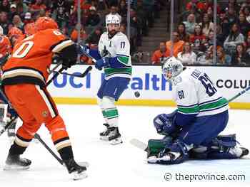 Canucks place Nikita Tolopilo on waivers with intent of sending him to AHL