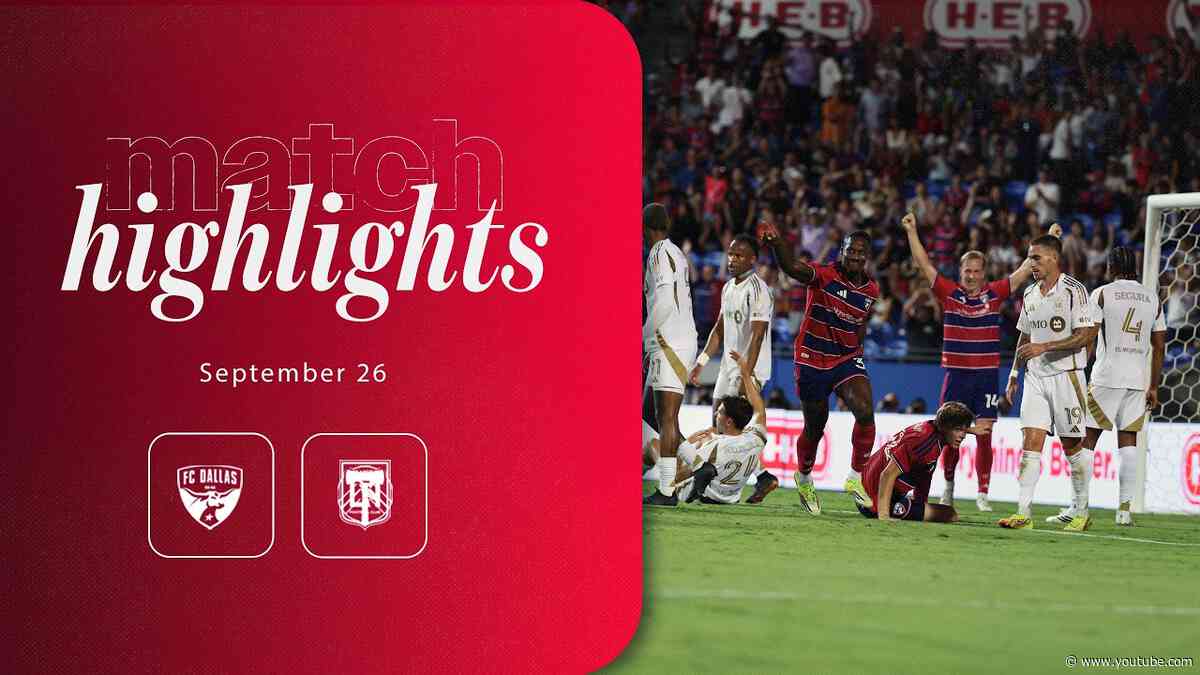 FC Dallas vs LAFC Highlights | September 26, 2026
