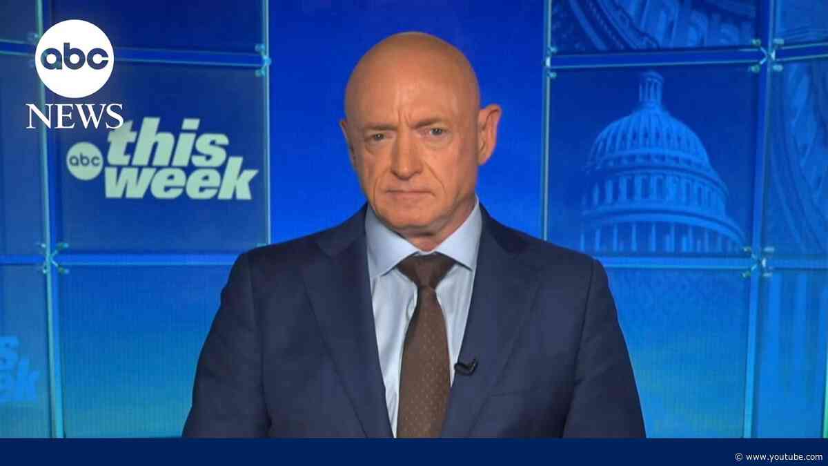 Sen. Kelly says Trump is ‘stuck’ in Iran war ‘without an exit strategy’