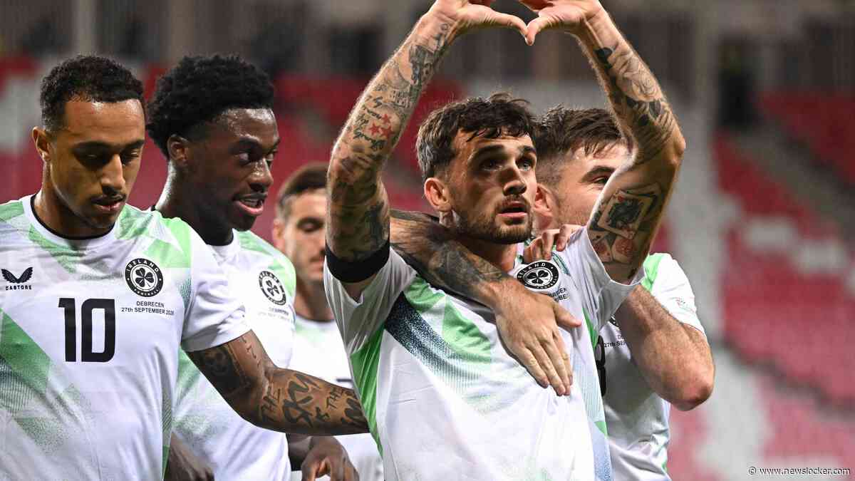 Ierland vernedert dankzij Troy Parrott Israël in eerste 25 minuten van veelbesproken duel