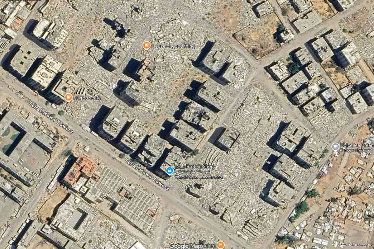 Google Maps Shows Gaza in Ruins as Un Says 82% of Structures Are Damaged and Reported Death Toll Tops 74,000
