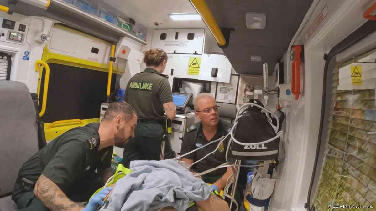 'Incredibly lucky' Taunton woman's life-saving moment aired on TV