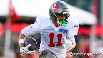 Knee injury knocks Bucs WR McMillan out of game vs. Vikings