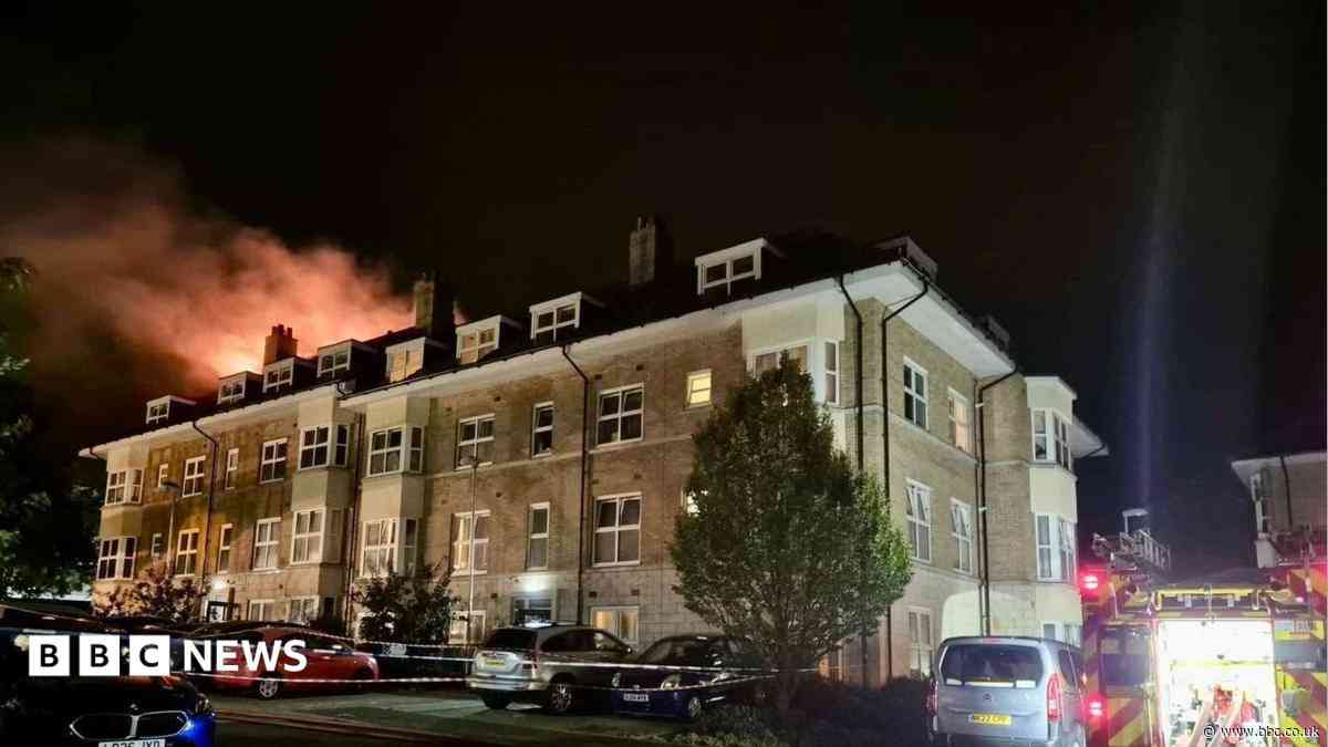Blind man loses vital equipment in flats fire