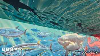 Underpass gets ocean-inspired makeover