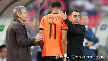 Xavi issues Cody Gakpo injury update after Liverpool star forced off in Netherlands match