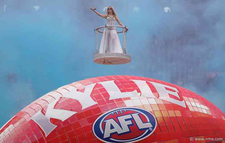 Watch Kylie Minogue’s epic performance from AFL Grand Final