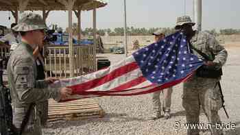 Nach mehr als 20 Jahren: Bagdad meldet vollständigen Abzug der US-Truppen