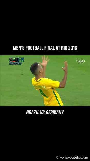 Victory on home soil.🥇Brazil beat Germany in an intense penalty shootout at #Rio2016. 🇧🇷