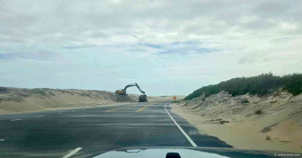 Ocracoke Island's NC 12 reoopens Sunday with limited ferry service
