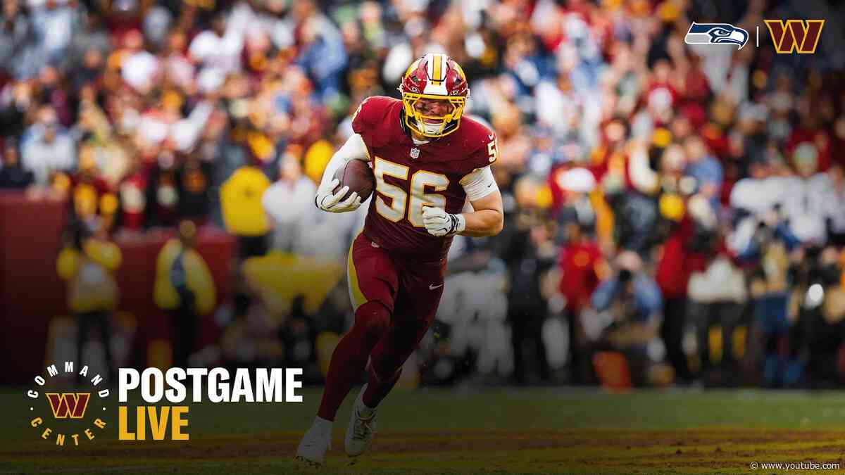 COMMANDERS KNOCK OFF SEAHAWKS! | Breaking Down The Win On Gameday LIVE | NFL Week 3