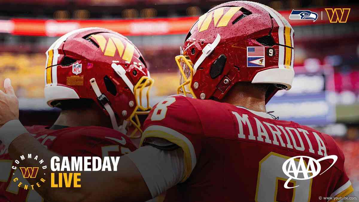 GOOD TO BE HOME! Gameday LIVE: Seahawks vs. Commanders | NFL Week 3