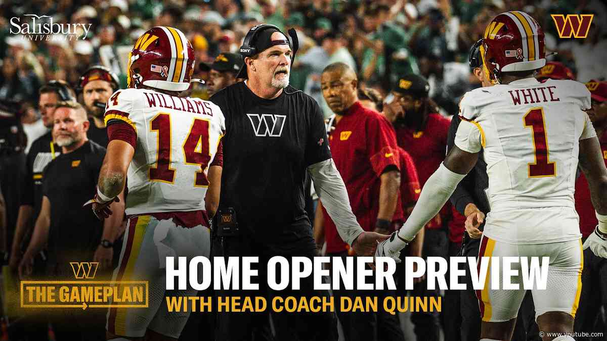 HC Dan Quinn Previews Seahawks Vs. Commanders | Washington Commanders | The Gameplan | NFL