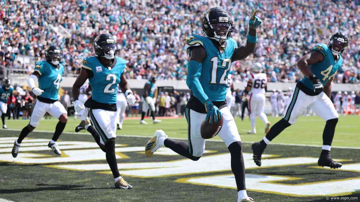 Hunter's first NFL pick brings relief to CB in 'huge' turning point for Jags