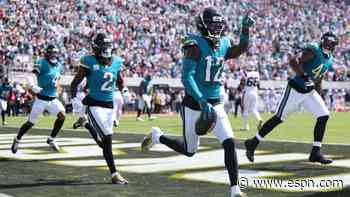 Hunter's first NFL pick brings relief to CB in 'huge' turning point for Jags