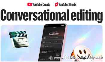 YouTube previews AI-powered Conversational Editing