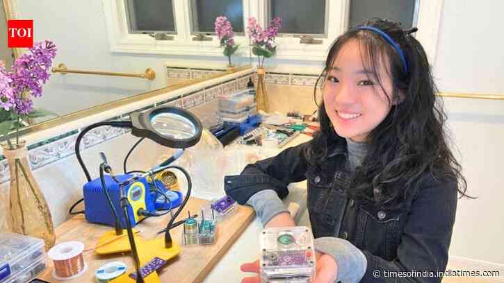 Vivien He developed a device that detects earthquake signals and sends warnings through alarms