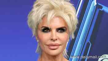 Lisa Rinna, 63, shocks with peroxide blonde hair and racy 'naked' dress at the 2026 MTV VMAs in Los Angeles