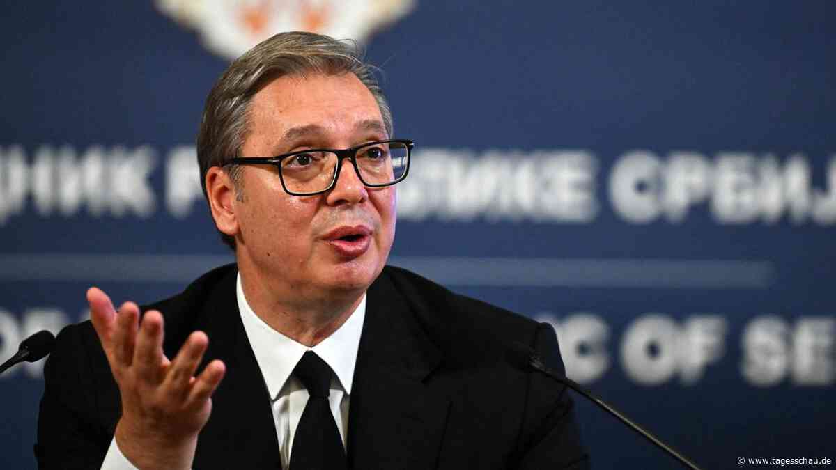 Serbiens Präsident Vucic tritt zurück