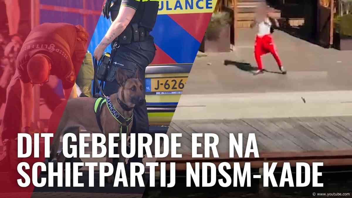 Schutter NDSM-kade gooit pistool in water