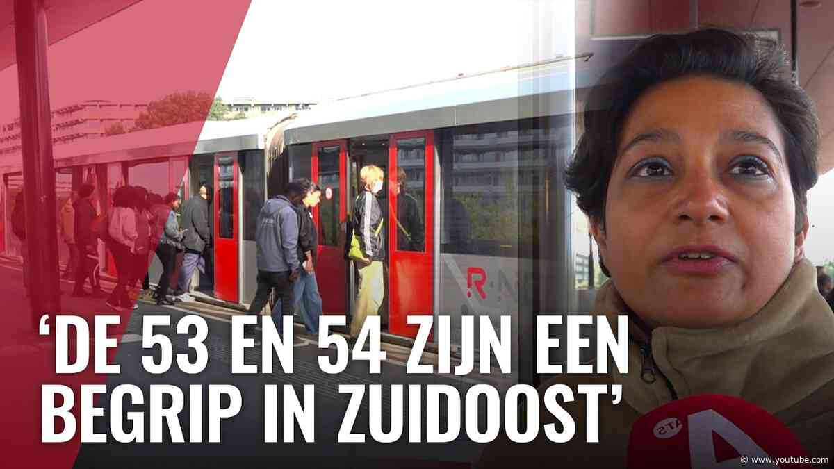 Weinig begrip voor nieuwe metronummers in Zuidoost