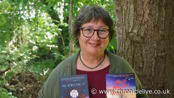 Book launch on third anniversary of Sycamore Gap felling with the tree symbol of grief, hope and action