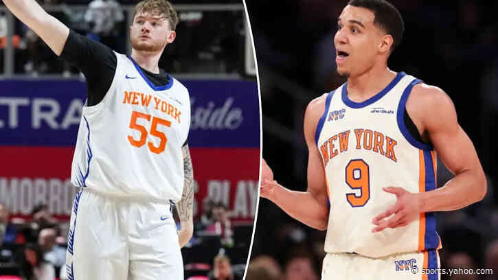 Knicks sign familiar names to round out training camp roster