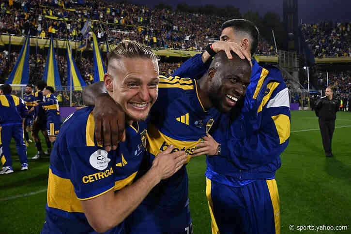 😱 Enner Valencia off the bench, headed hat-trick sends Boca through