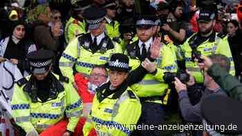 Dutzende Festnahmen bei Demo für Palestine Action in England