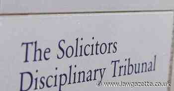 Convicted solicitor who stole from clients says sorry to ex-colleagues